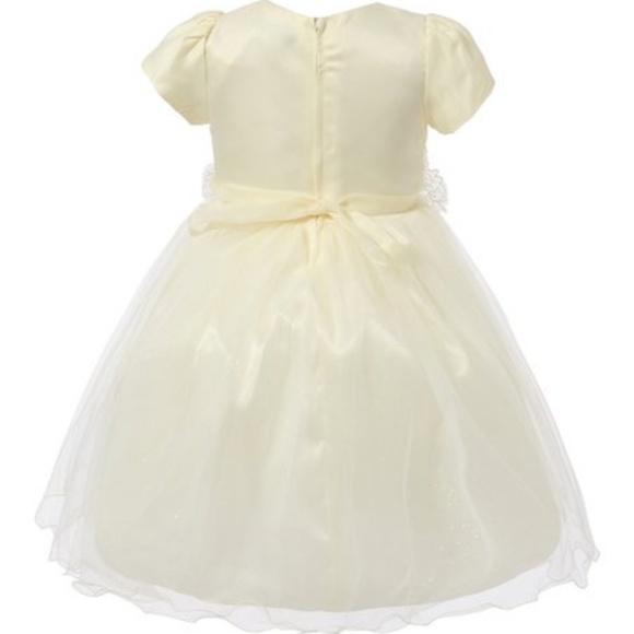 Richie House Yellow Tiered Layered Princess Dress NWT - Picture 3 of 7